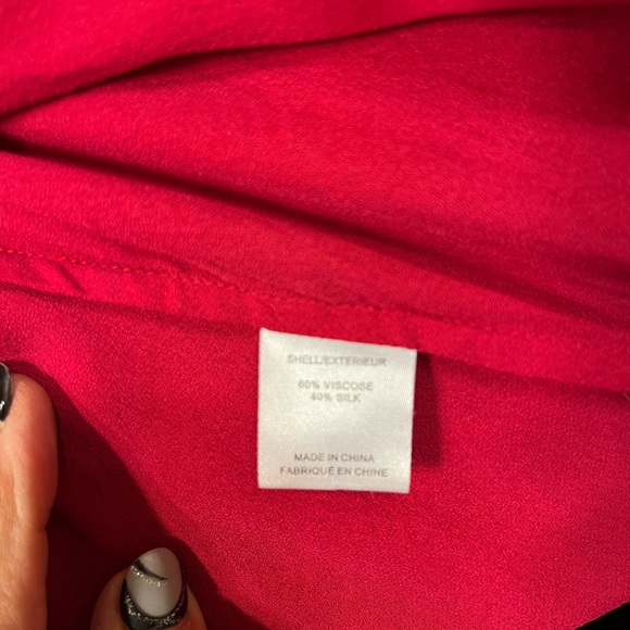 Haut Hippie red rose button down shirt - Picture 6 of 6